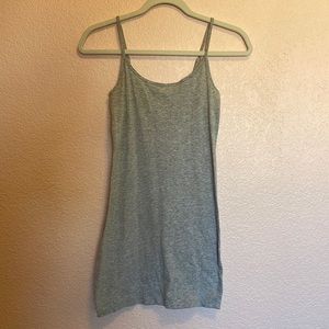 Heather Grey Slip Dress